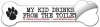 Removable Bone Sticker / Decal - Vinyl UV Coated - 2x8