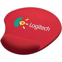 Solid Jersey Gel Mouse Pad/ Wrist Rest