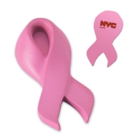 Pink Awareness Ribbon Stress Reliever
