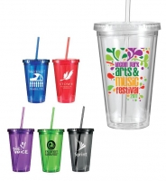 16 oz Double Wall Acrylic Tumbler