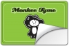 Removable Rectangle Round Corner Sticker / Decal - Vinyl UV Coated - 3.5x5.25
