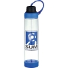 Dual Cap Plastic Sports Bottle