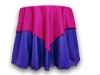 NON-PRINTED TABLECLOTH - 54" x 54"