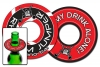 Paperboard Bottle Top Coaster - 3.75"