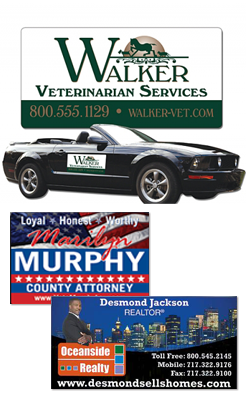 Buy Customized Car Magnets