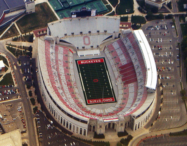 Ohio State Stadium: Horseshoe Bleachers