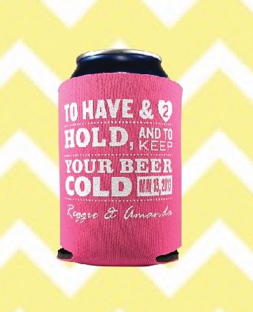 Cute Wedding Koozie